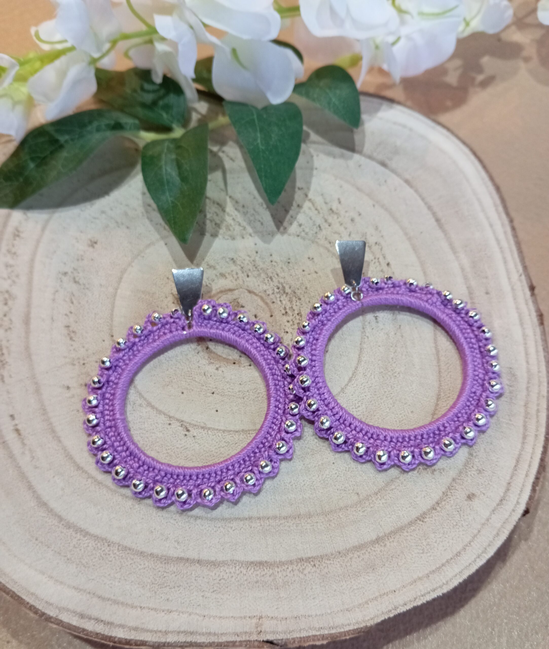 Pendientes aros muy grandes - Imagen 3