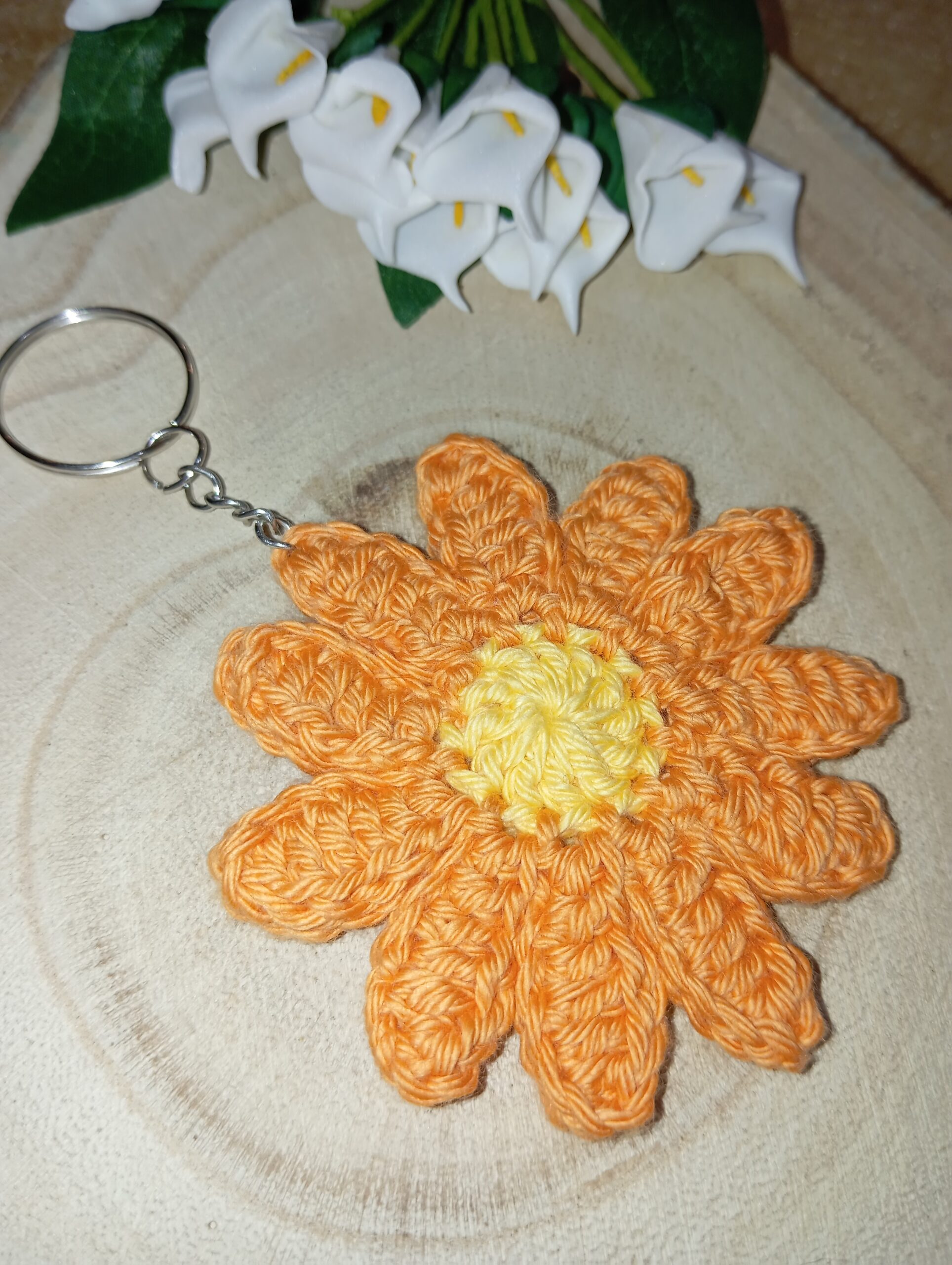 Llavero margarita🌼 - Imagen 4