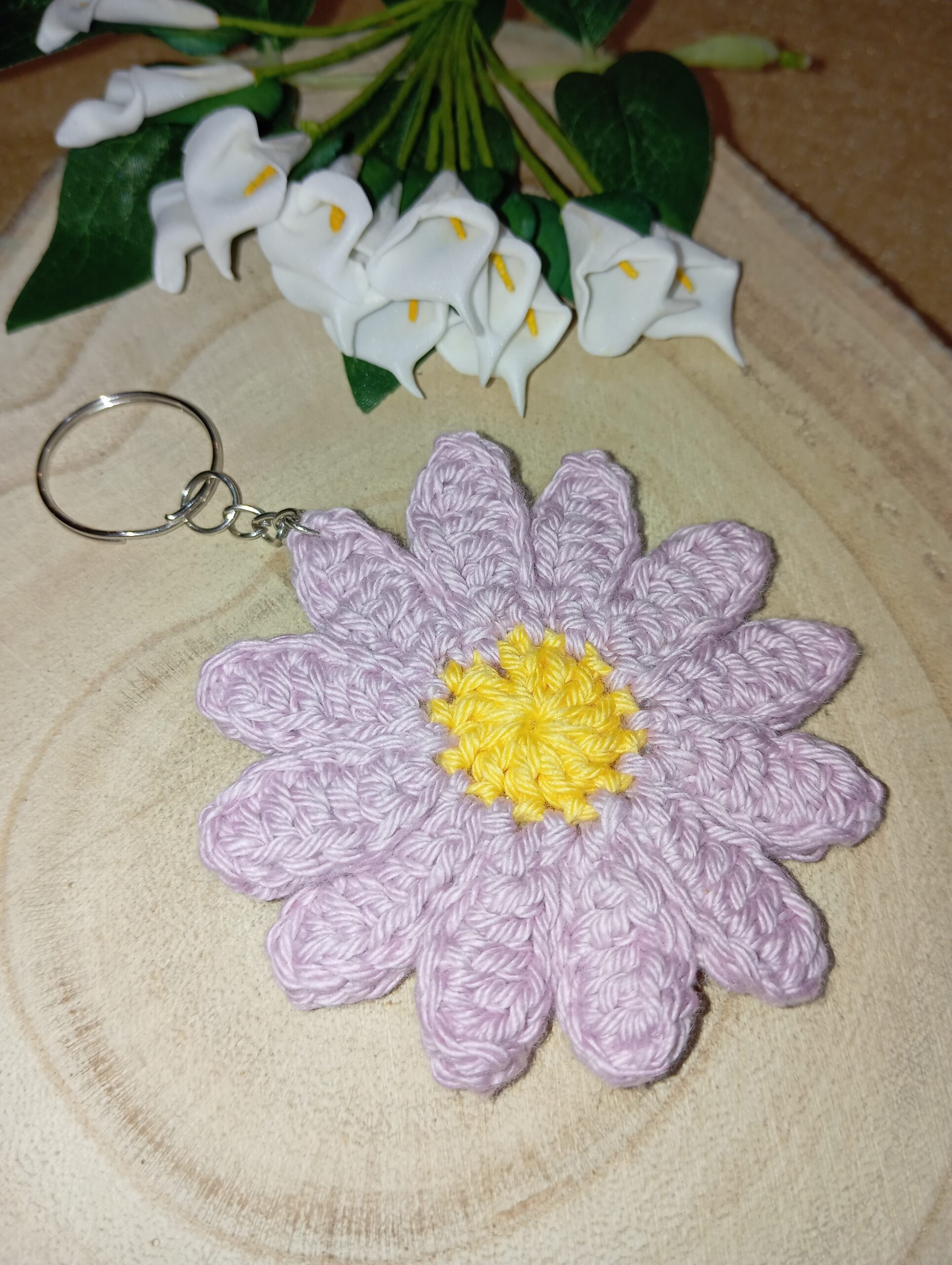 Llavero margarita🌼 - Imagen 3