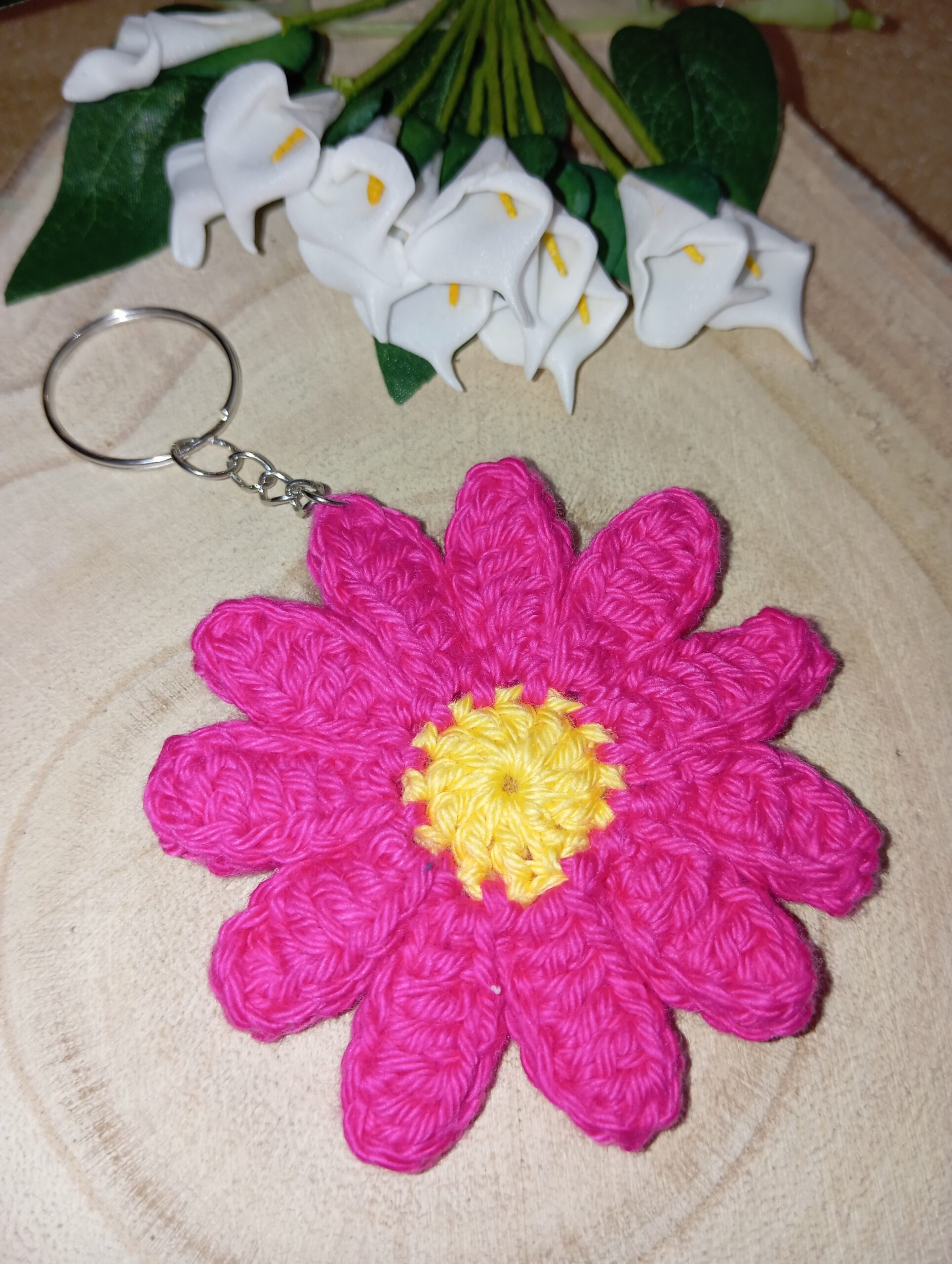 Llavero margarita🌼 - Imagen 2