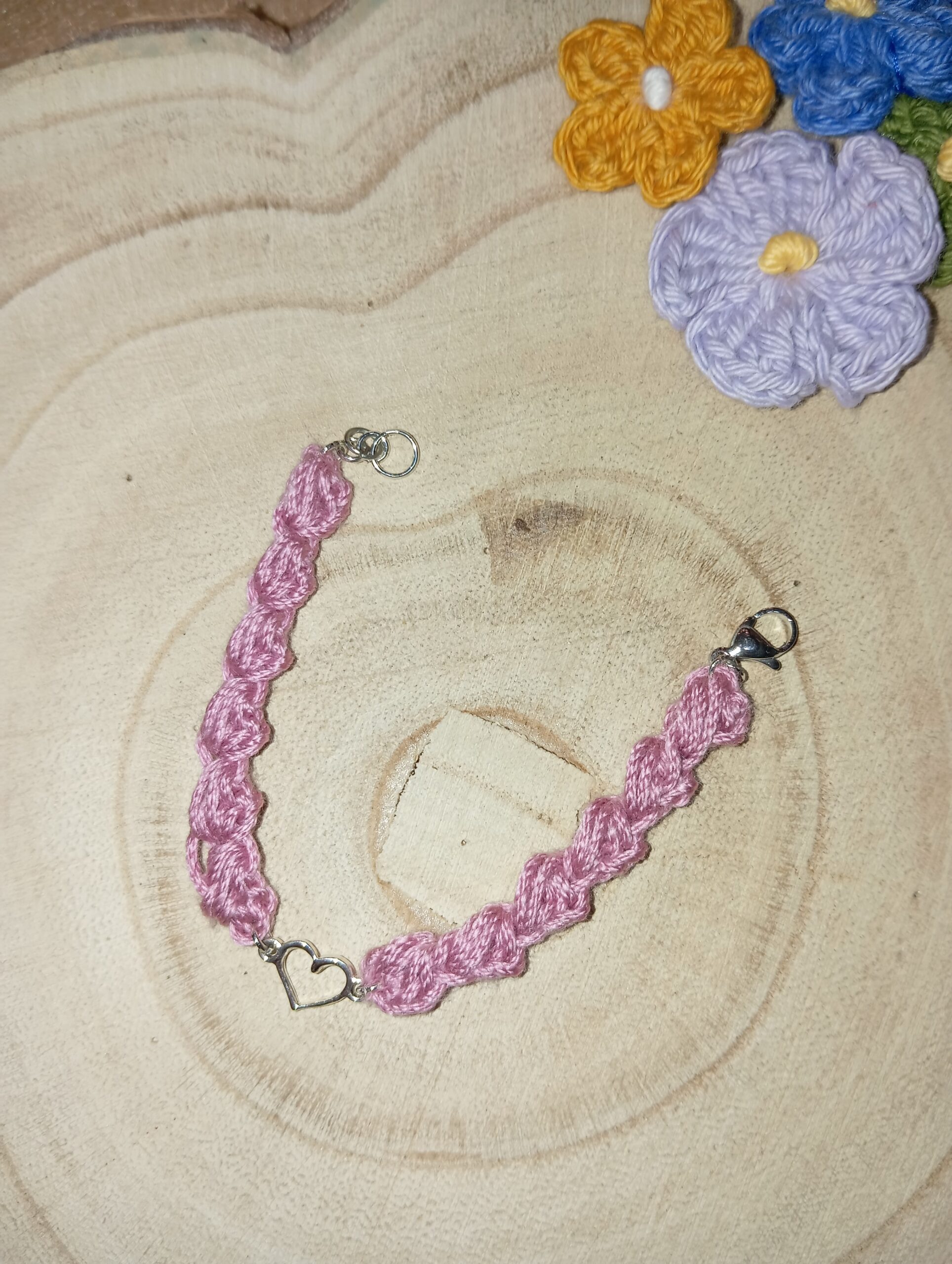 Pulseras de corazón de acero inoxidable - Imagen 4