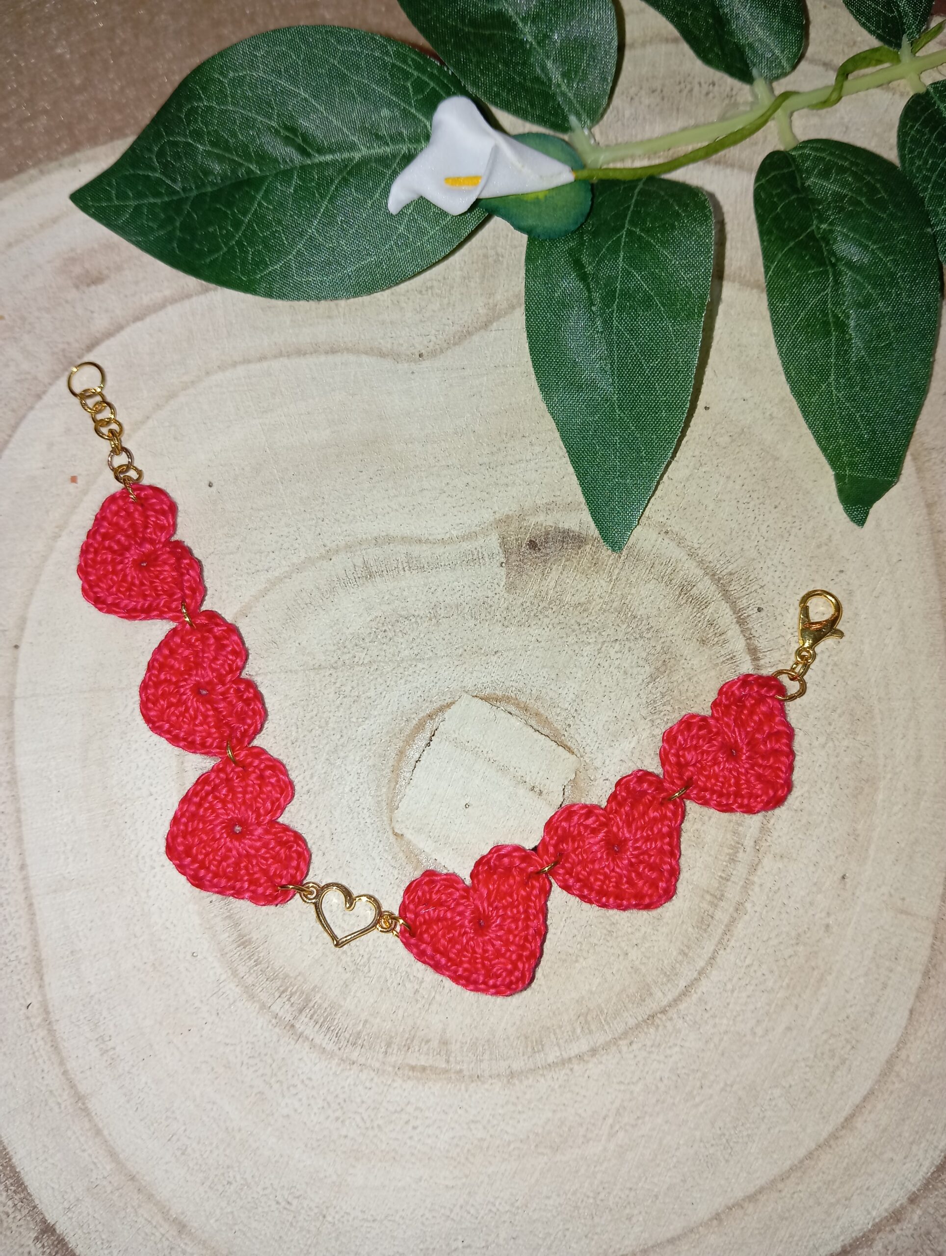 Pulseras de corazón en acero inoxidable - Imagen 2