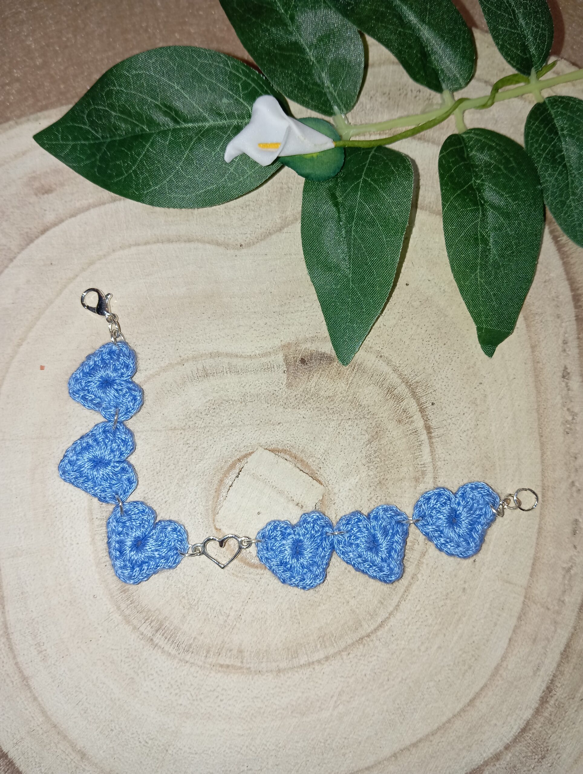 Pulseras de corazón en acero inoxidable - Imagen 3