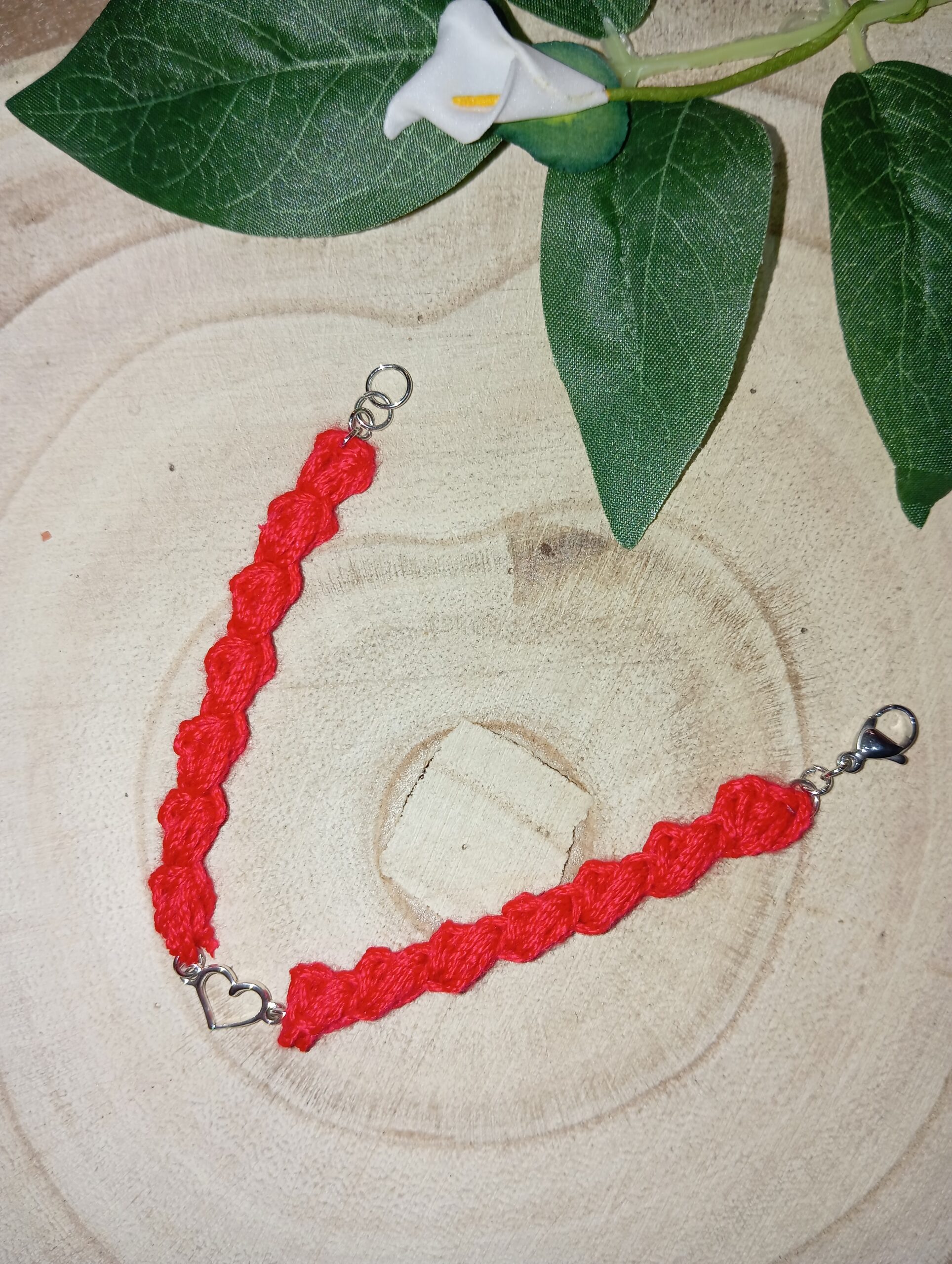 Pulseras de corazón de acero inoxidable - Imagen 2