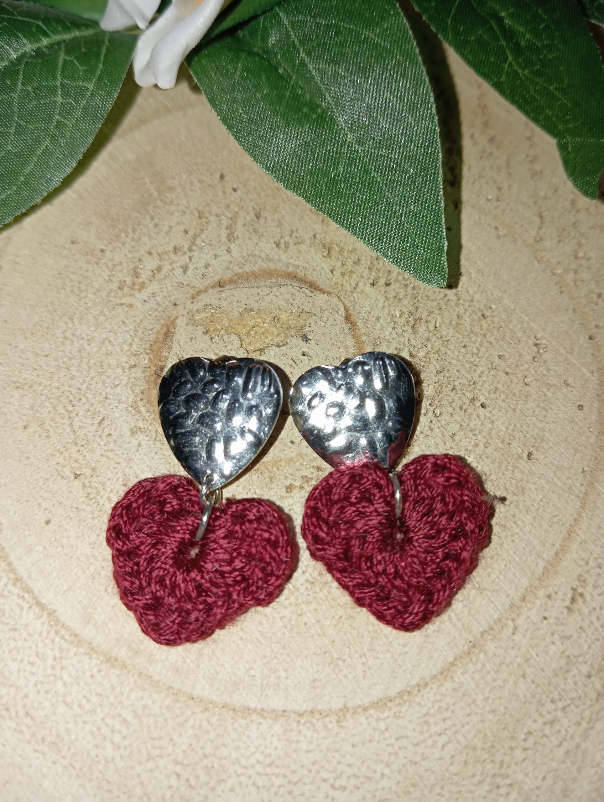 Pendientes pequeños de corazón - Imagen 3