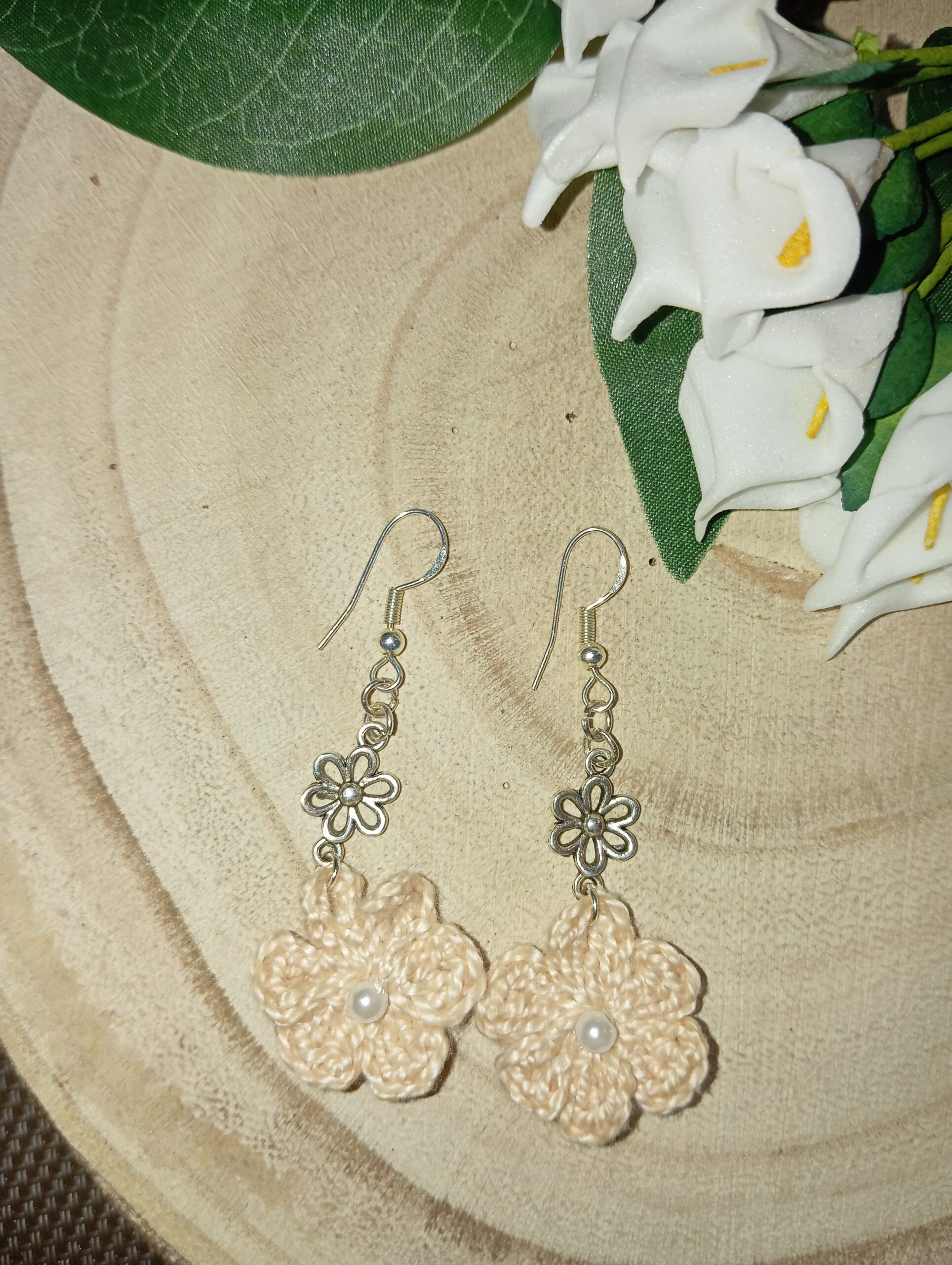 Pendientes de margaritas - Imagen 2