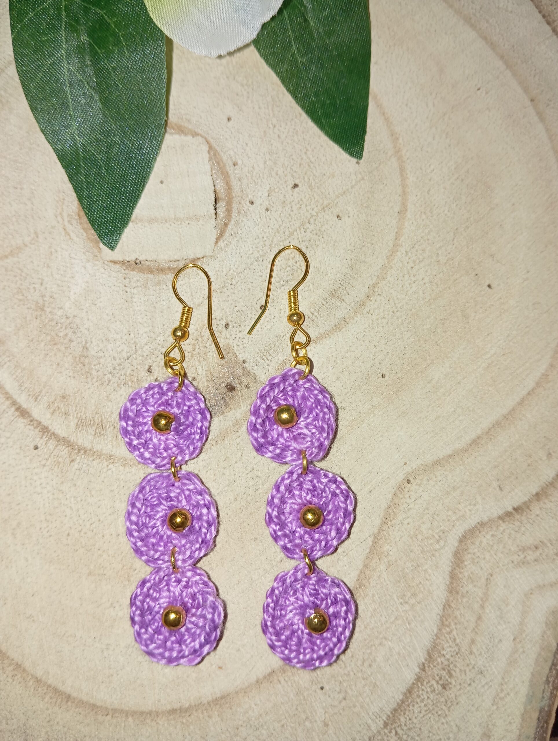 Pendientes bolitas de colores - Imagen 4