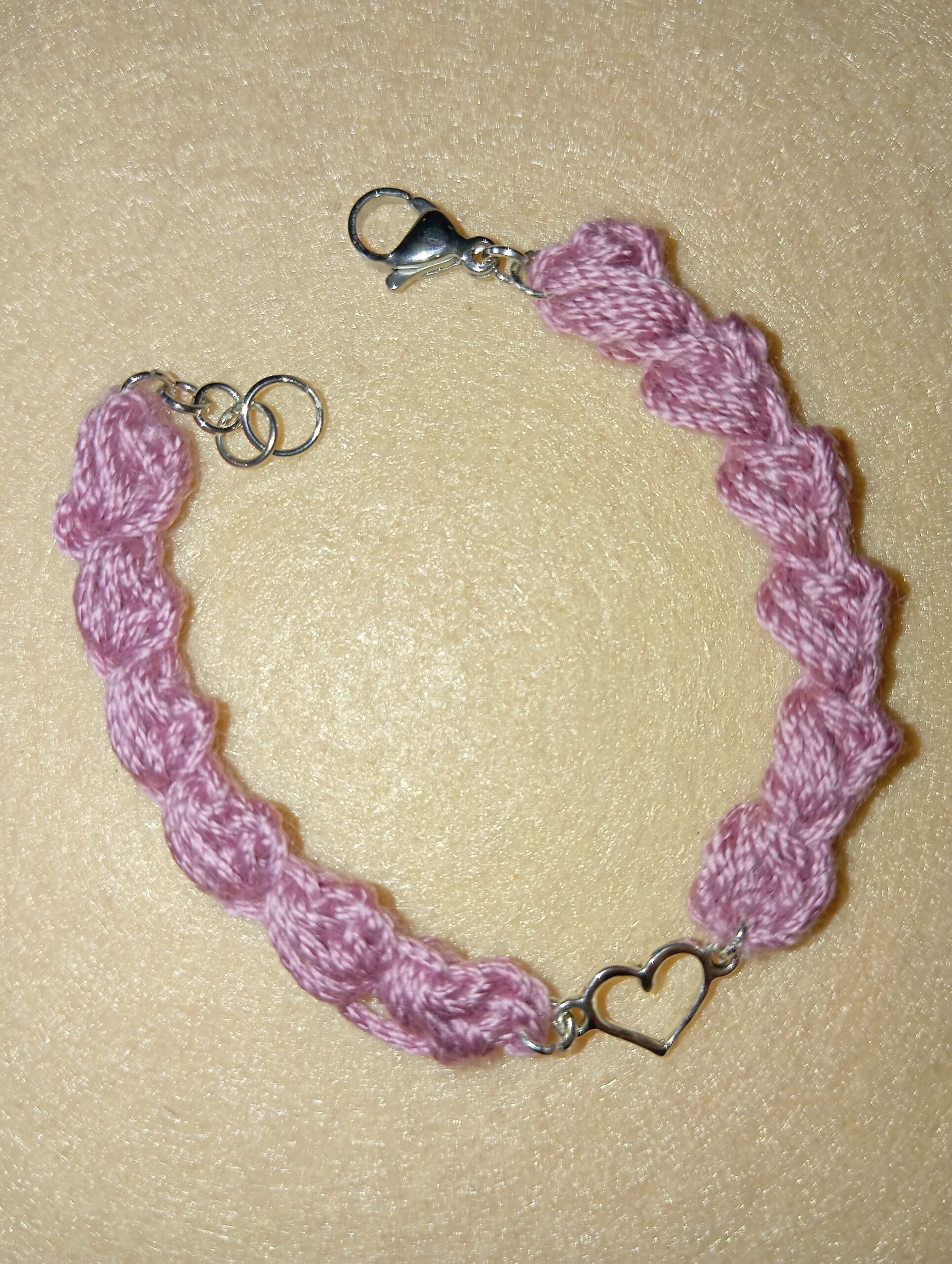 Pulseras de corazón de acero inoxidable