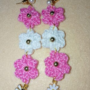 Pendientes de margaritas y abeja 🐝