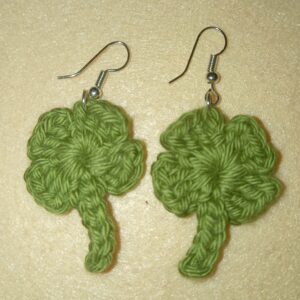Pendientes de trébol 🍀 de la suerte.