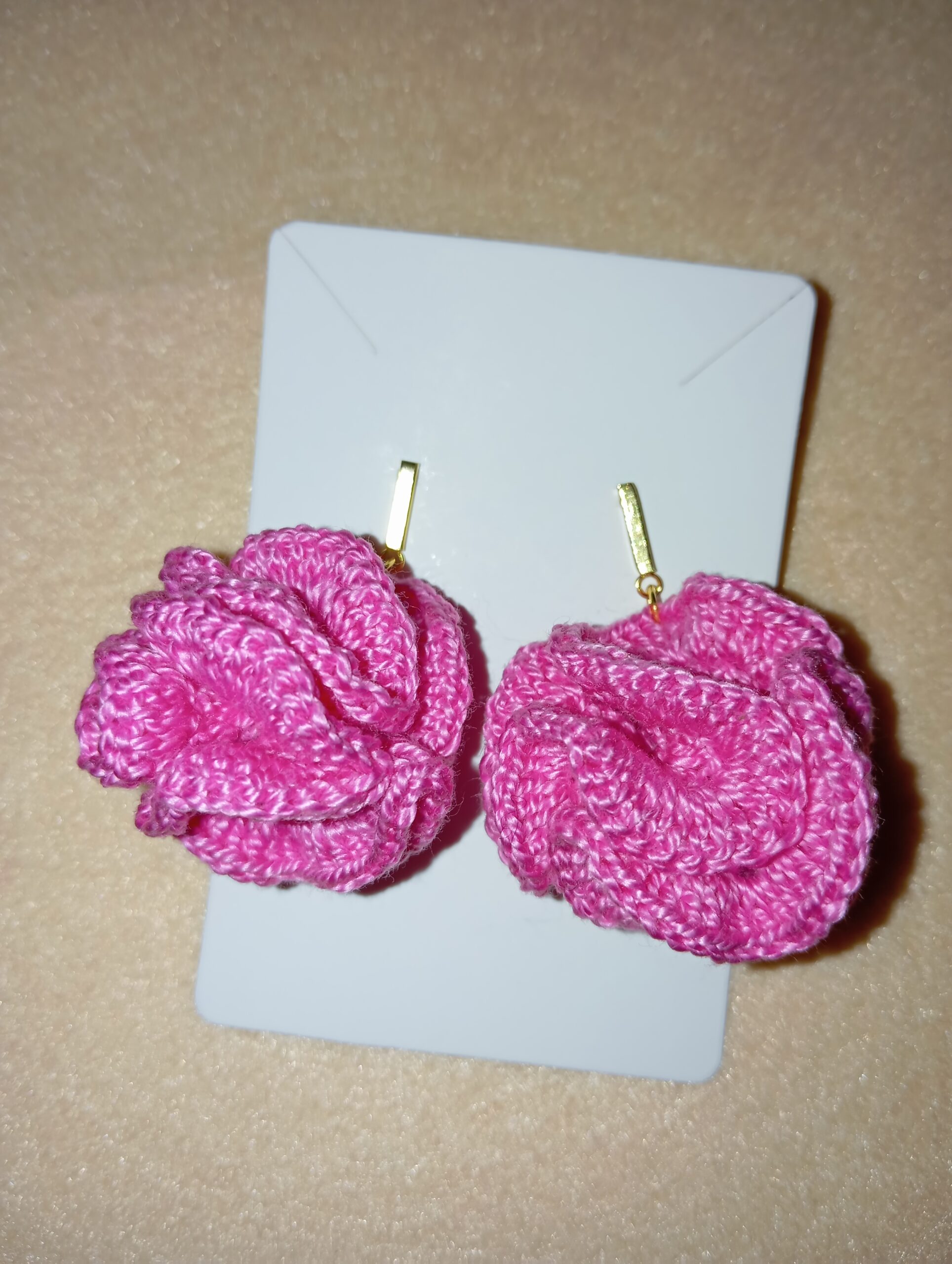 Pendientes Clavel🌸