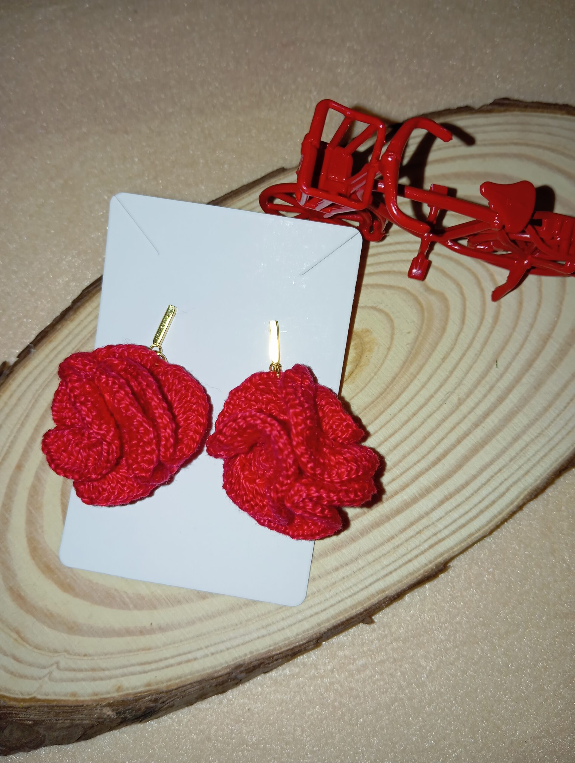 Pendientes Clavel🌸 - Imagen 2