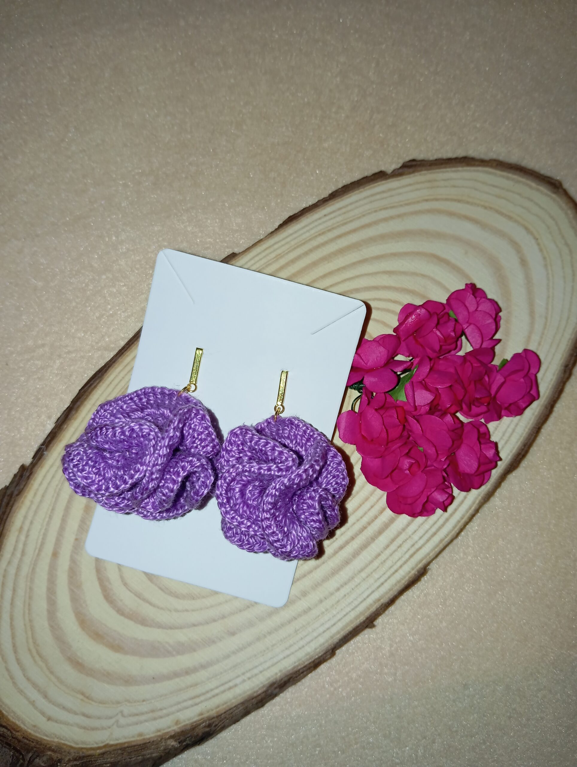 Pendientes Clavel🌸 - Imagen 7