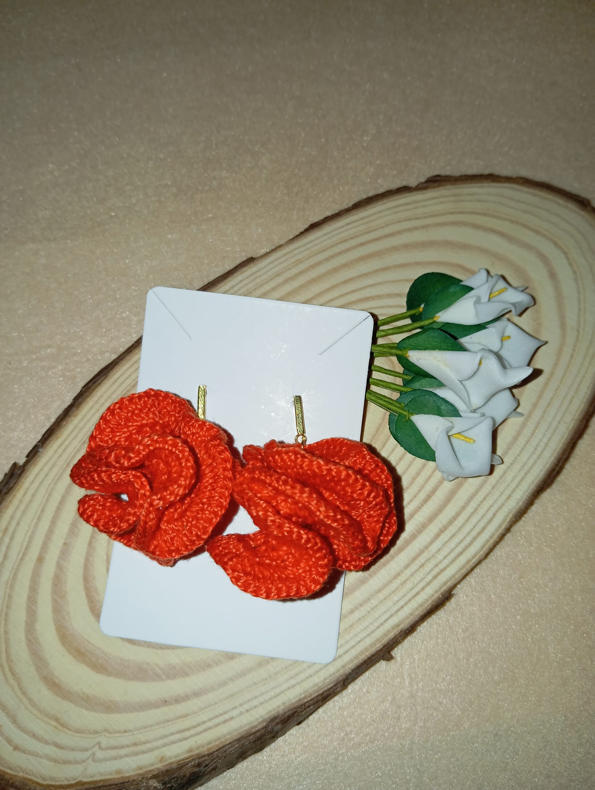 Pendientes Clavel🌸 - Imagen 4