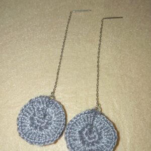 Pendientes de cadena con una bolita